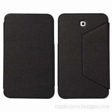 2013 Hot Selling PU Stand Cover Cases for Samsung Tab 3 7-inch, Various Colors Available